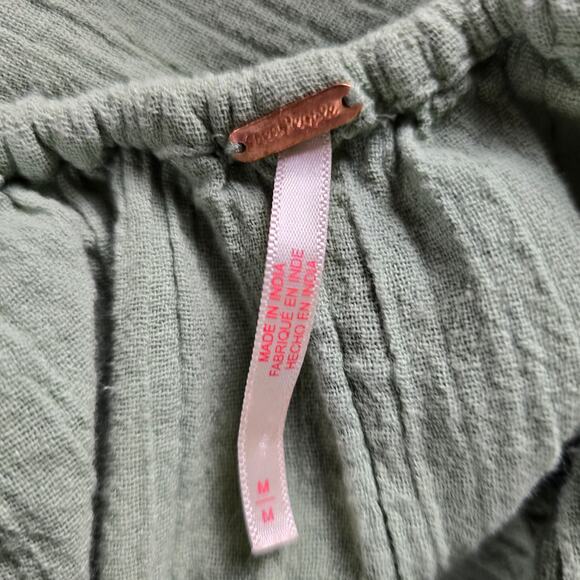 Free People Sweet Thing Tunic Dress Mint Medium - Picture 6 of 11